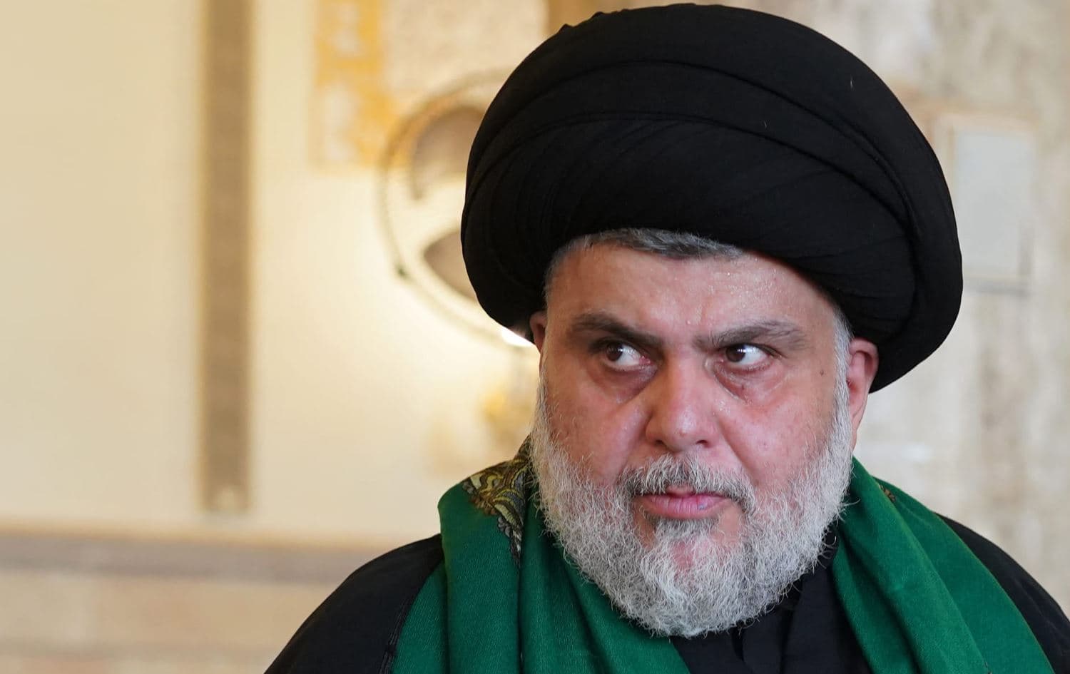 زعيم التيار الوطني الشيعي مقتدى الصدر