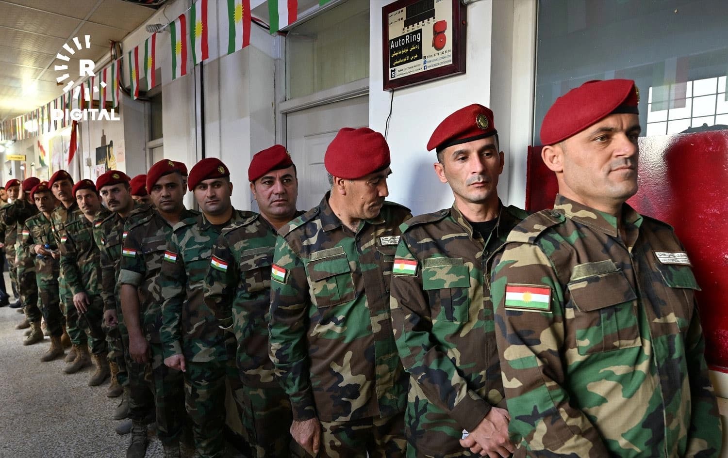 مشاركة منتسبين في قوات البيشمركة بالاقتراع الخاص-Rudaw
