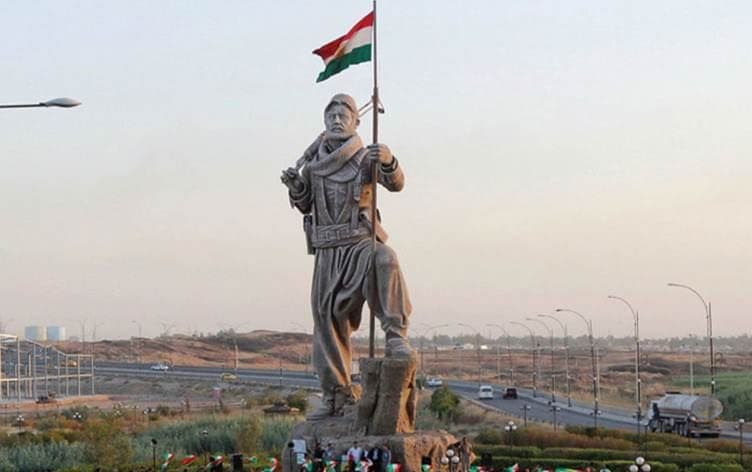 تمثال البيشمركة في كركوك