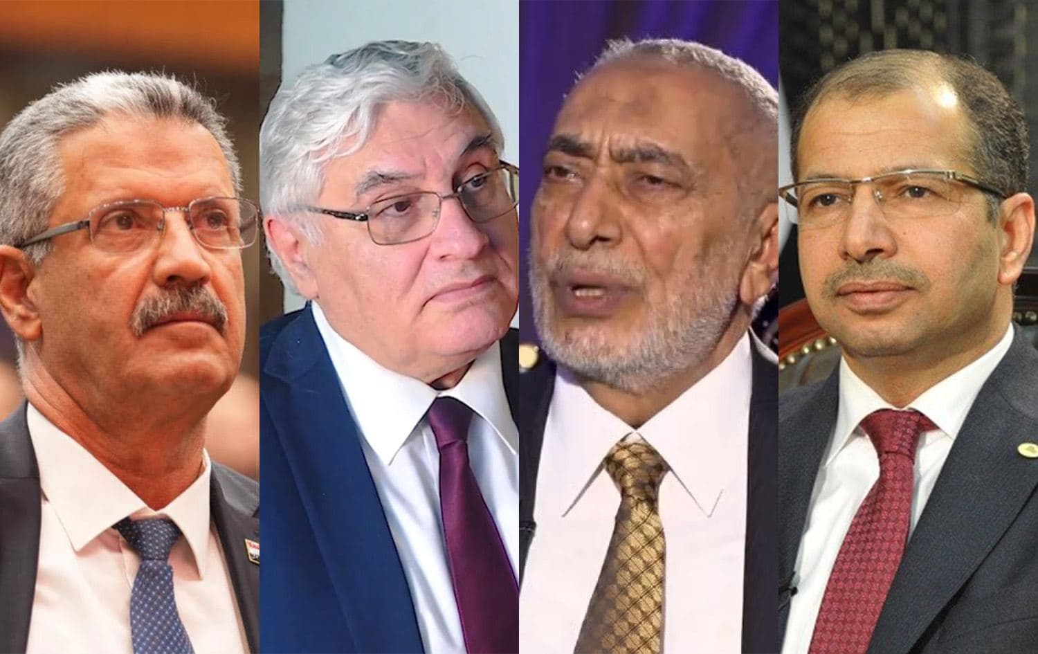 سليم الجبوري ومحمود المشهداني ورائد فهمي وحيان عبد الغني