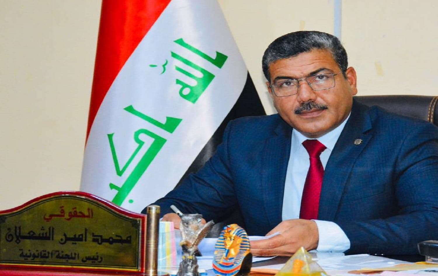 عضو مجلس بغداد عن تحالف السيادة محمد أمين شعلان