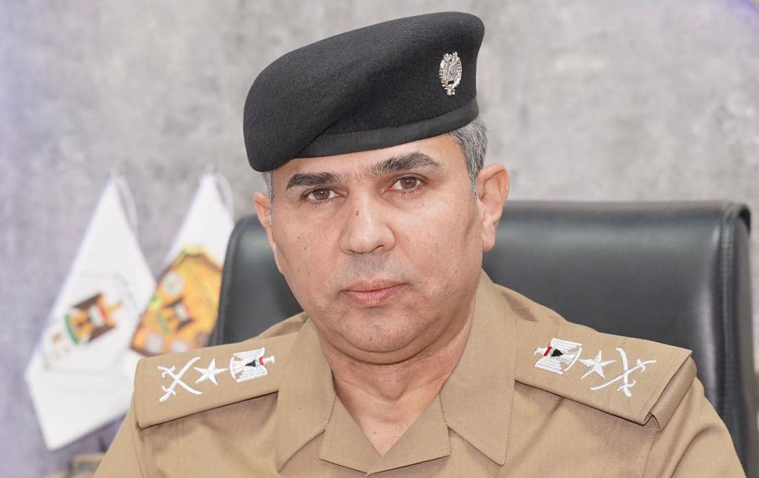 الفريق سعد معن رئيس خلية الإعلام الامني