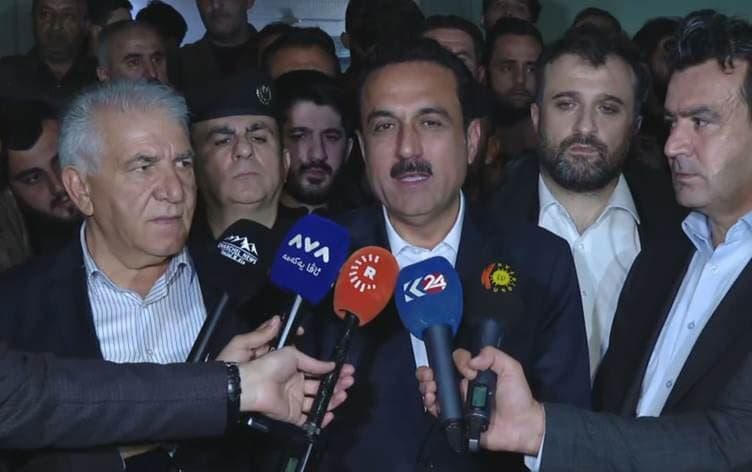 مؤتمر صحفي لمحافظ أربيل