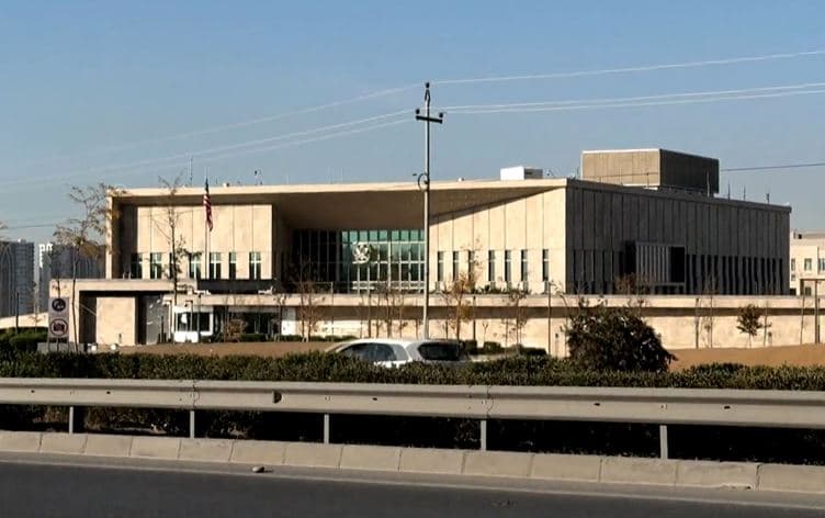 المبنى الجديد للقنصلية الأميركية العامة في أربيل