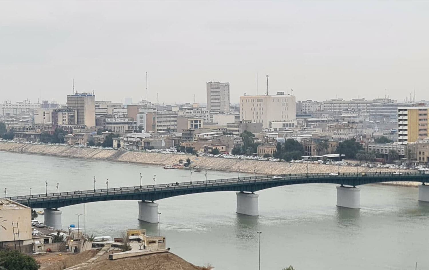 صورة عامة لبغداد - تصوير معد فياض