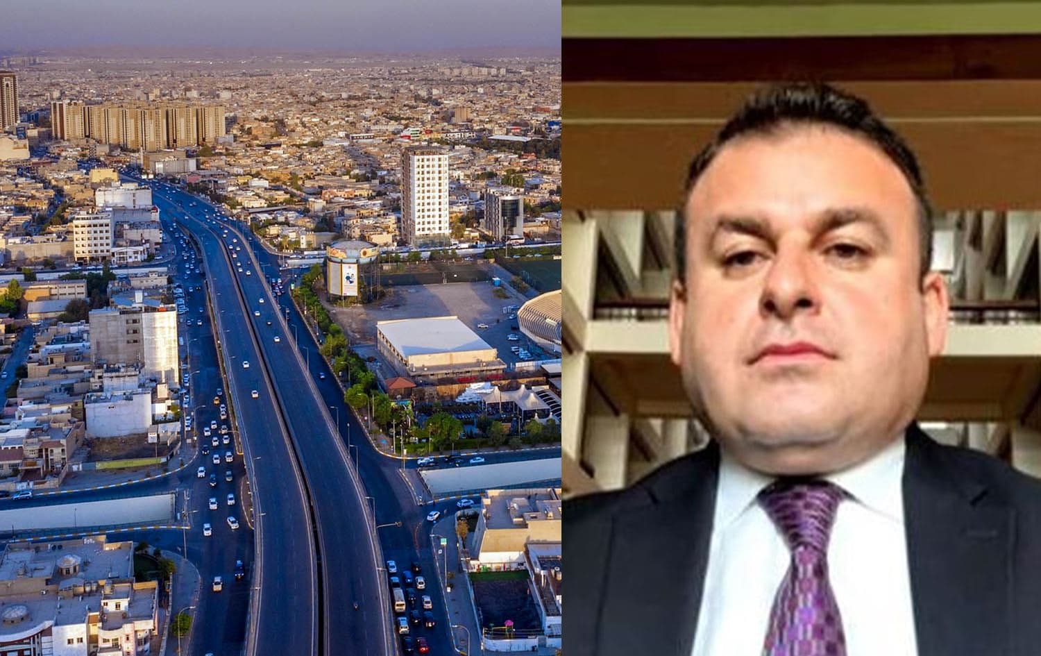 القنصل الفخري لسريلانكا في العراق أحمد جلال ومدينة أربيل