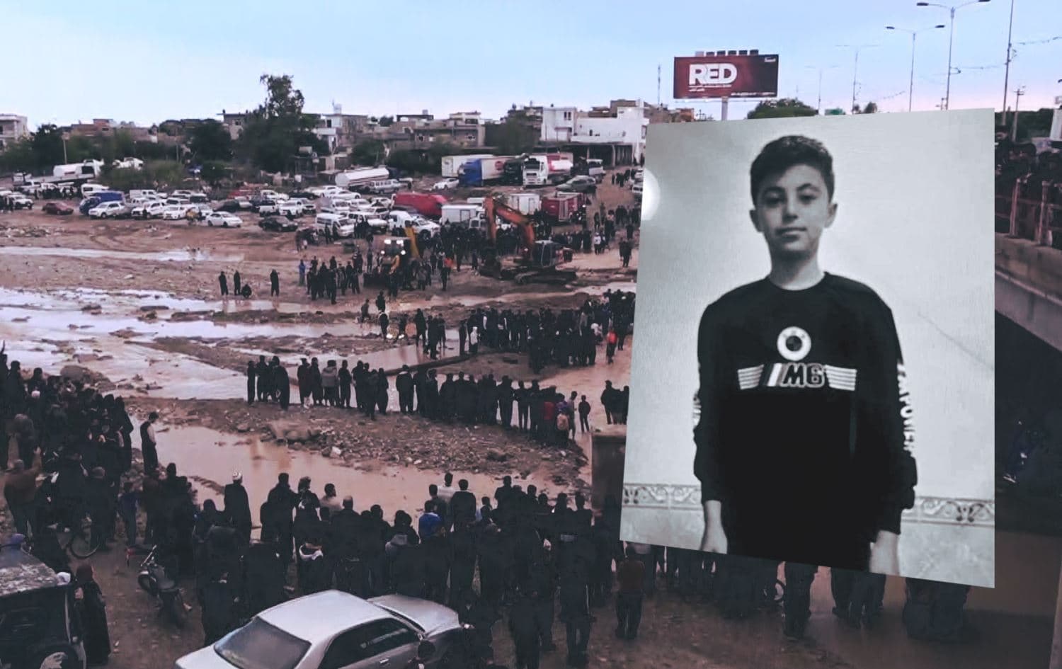 أيوب عمر، الطفل الذي فقد حياته في كلار بسبب الفيضان