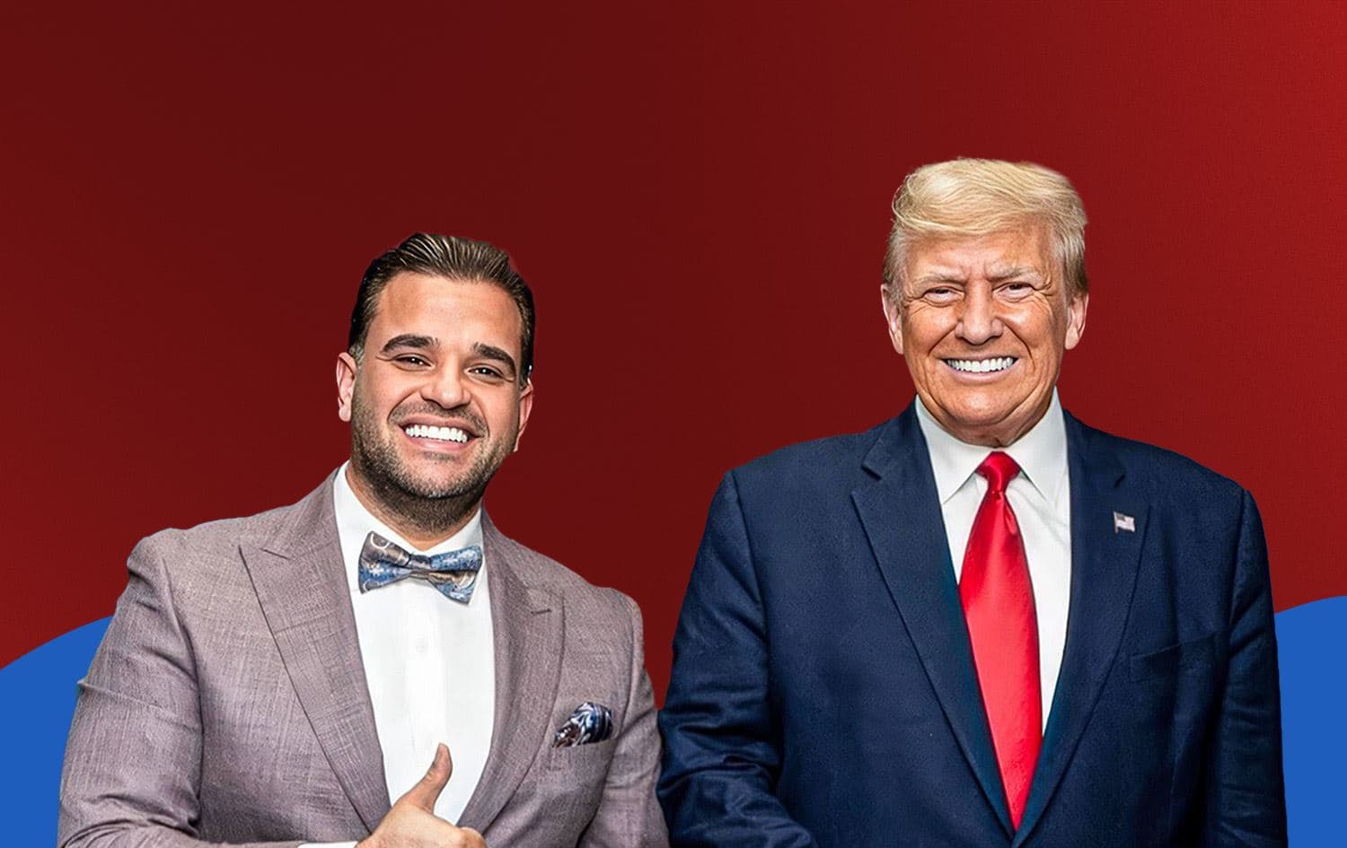 صورة سافايا مع ترمب