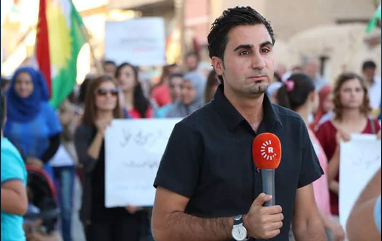 مراسل رووداو فرهاد حمو