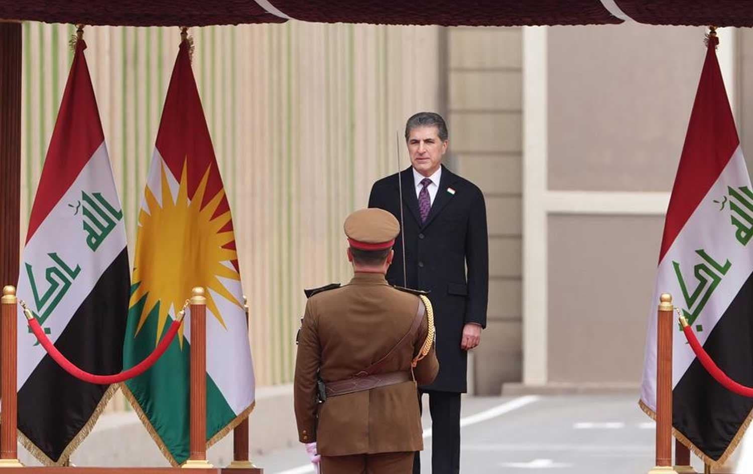 رئيس إقليم كوردستان نيجيرفان بارزاني