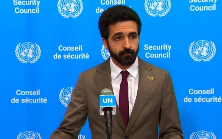 مندوب سوريا لدى الأمم المتحدة ابراهيم علبي