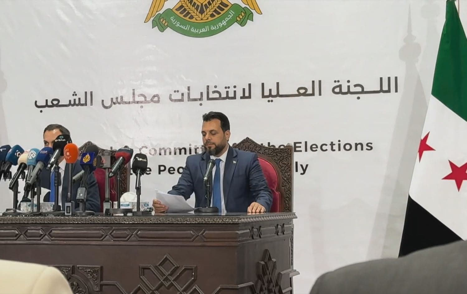 اللجنة العليا لانتخابات مجلس الشعب السوري تناقش الاستعدادات لإجراء الانتخابات في محافظة الحسكة وكوباني