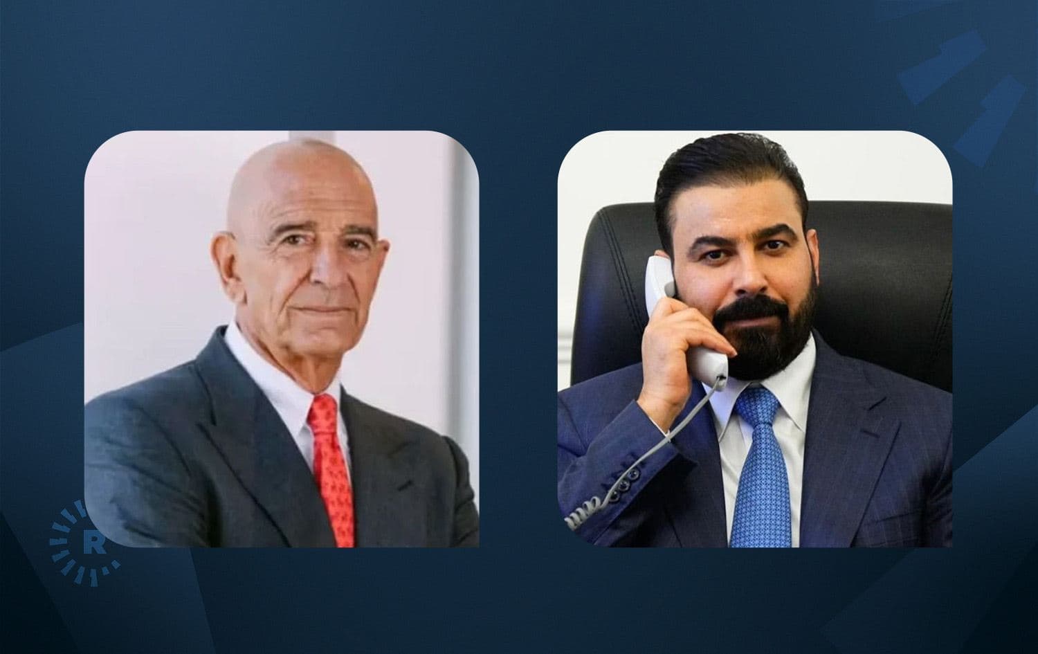 علي الزيدي وتوم باراك